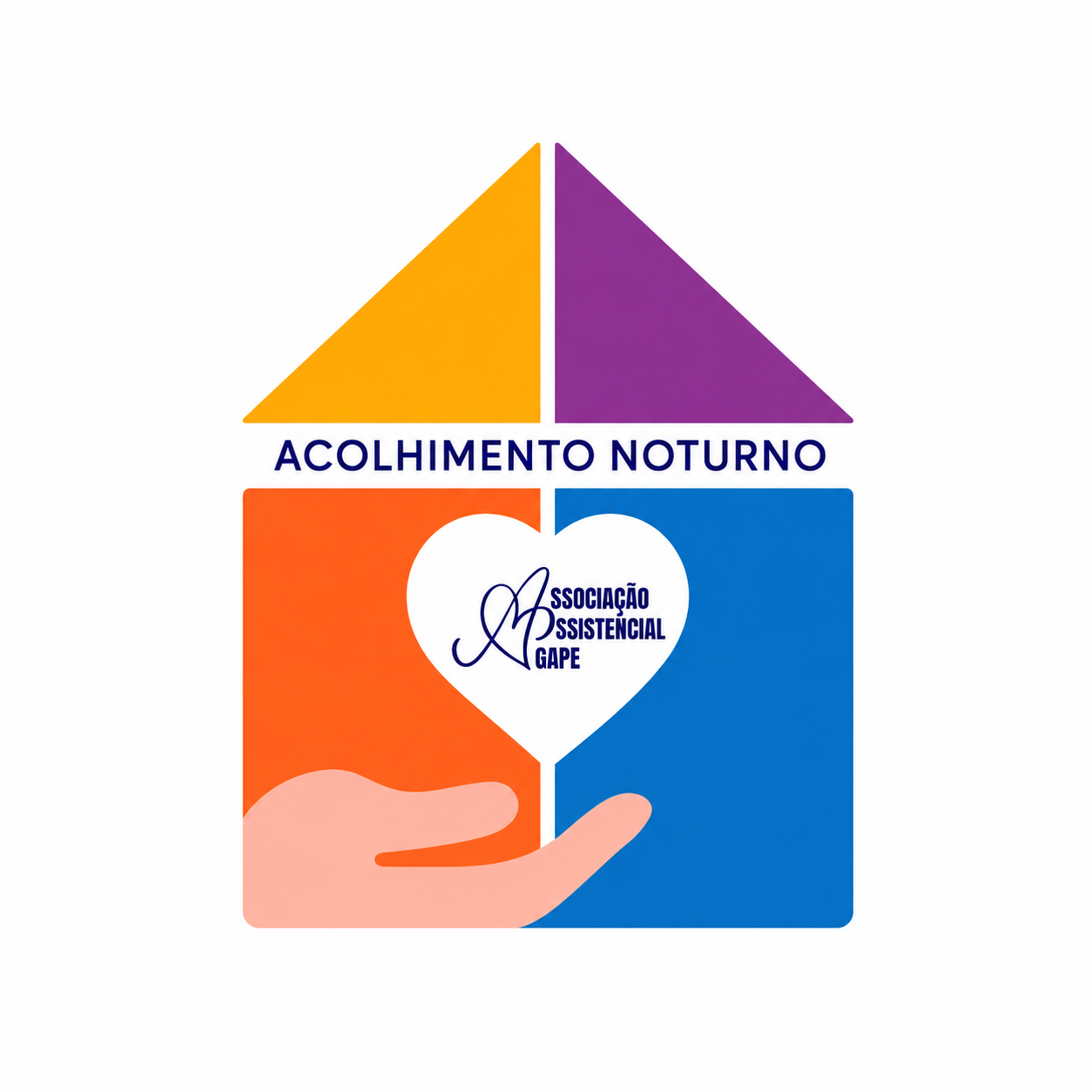 Identidade visual da Casa de Acolhimento Noturno